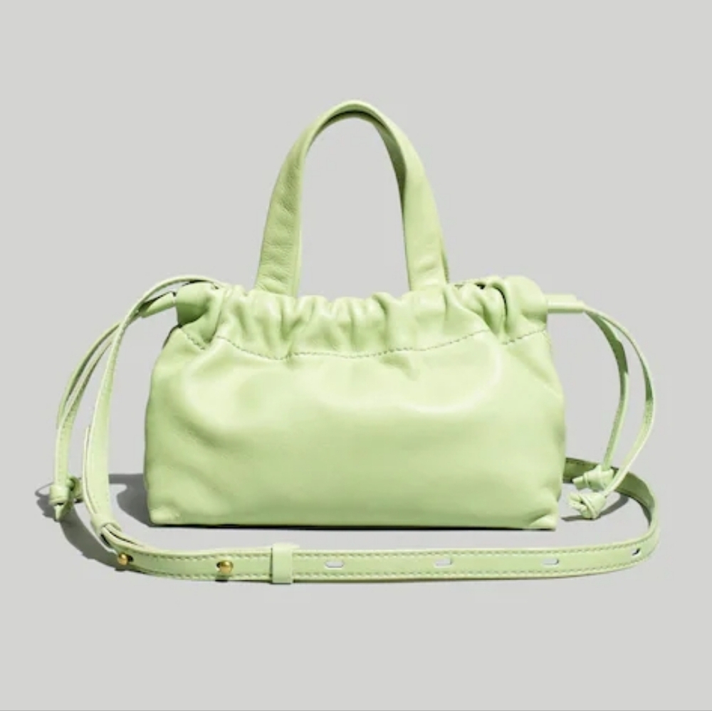 Madewell Piazza Mini Crossbody Bag in Seedling